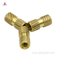 M2.5 M5 M6 brass fastener nut insert